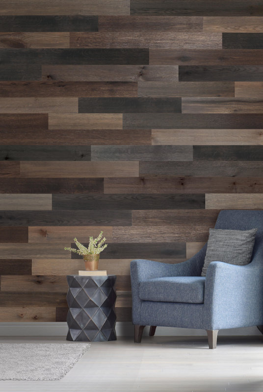 Wallplanks 5.1" Engineered Wood Wall Paneling in Cobalt & Reviews Wayfair